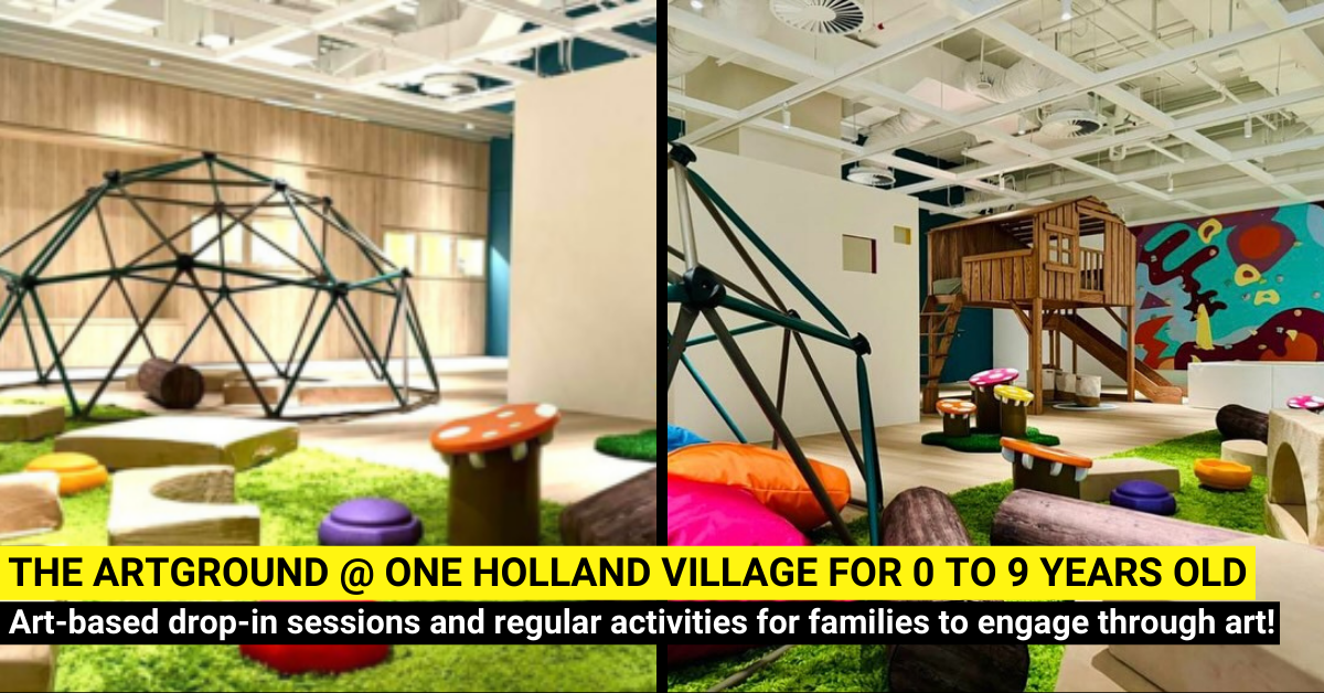 The Artground @ One Holland Village with Drop-in Sessions and Art-based Programmes