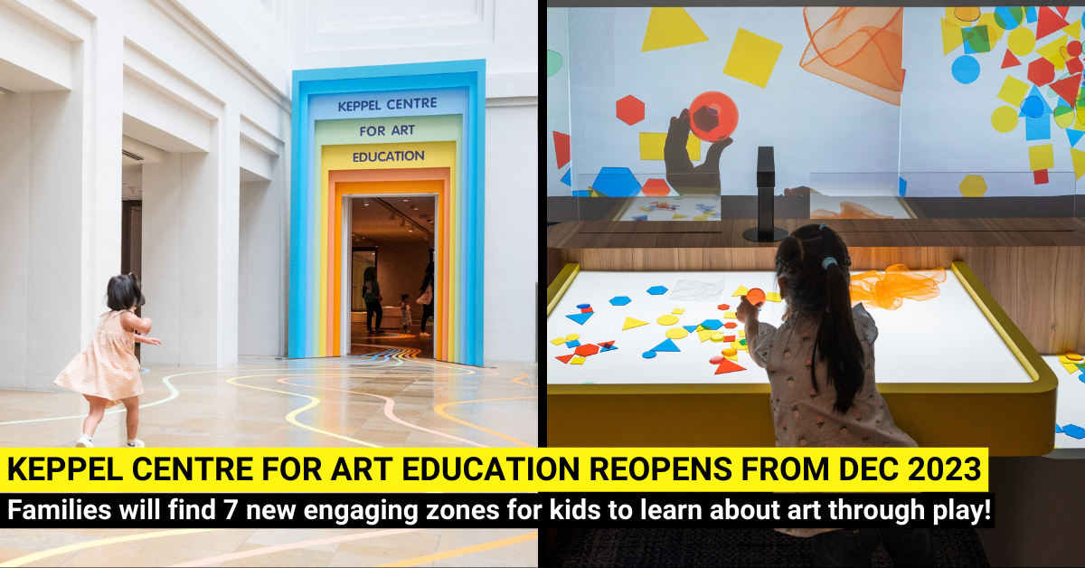 Keppel Centre for Art Education at National Gallery Singapore Reopens with 7 New Interactive Learning Zones!