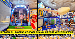 Kiztopia and Toys"R"Us Opens Together at Jewel Changi Airport