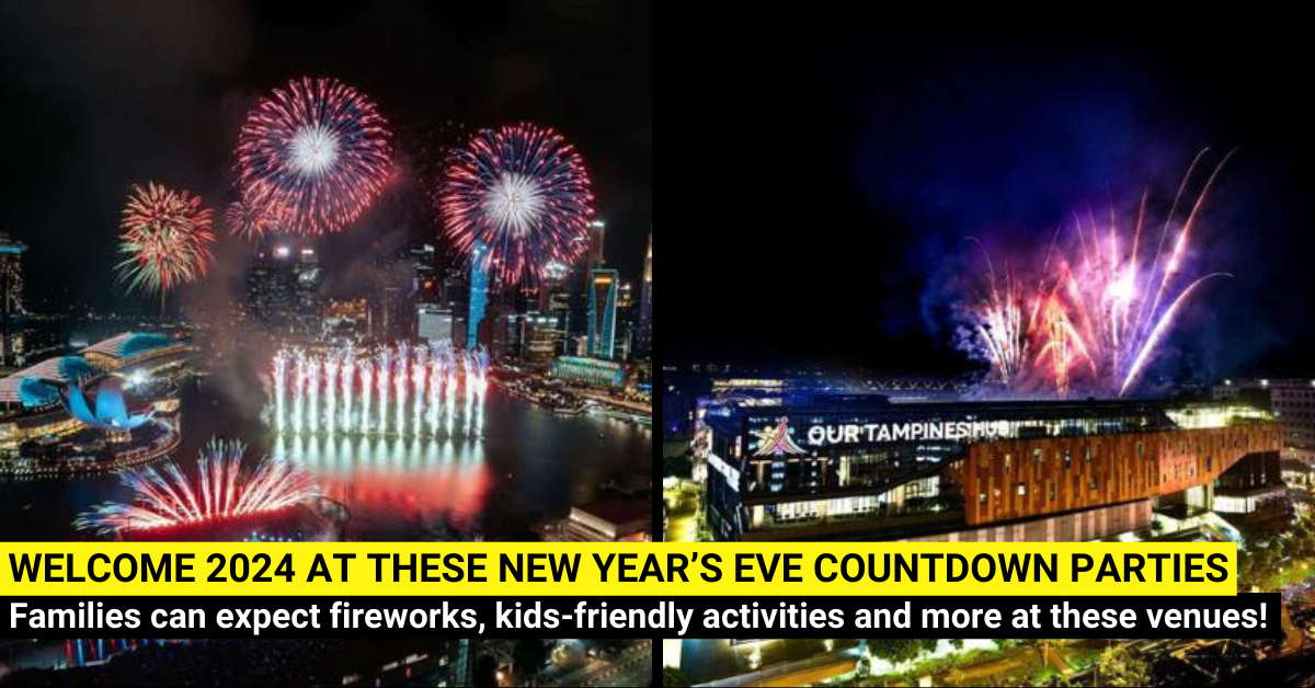 17+ New Year’s Eve Countdown Parties 2024 in Singapore - Fireworks, Performances And More