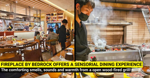 Fireplace by Bedrock - Open Wood-Fired Grill Restaurant at One Holland Village
