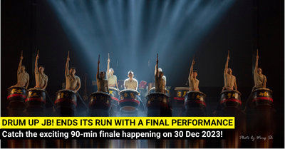 Catch the Final Drum Up JB! Performance on 30 Dec 2023!