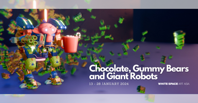 Free 3D Modeling Experience at the Chocolate, Gummy Bears and Giant Robots Exhibition