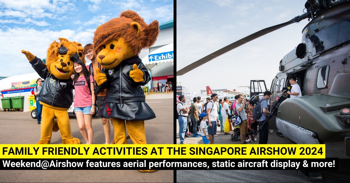 Weekend@Airshow - Family Fun Activities at Singapore Airshow 2024