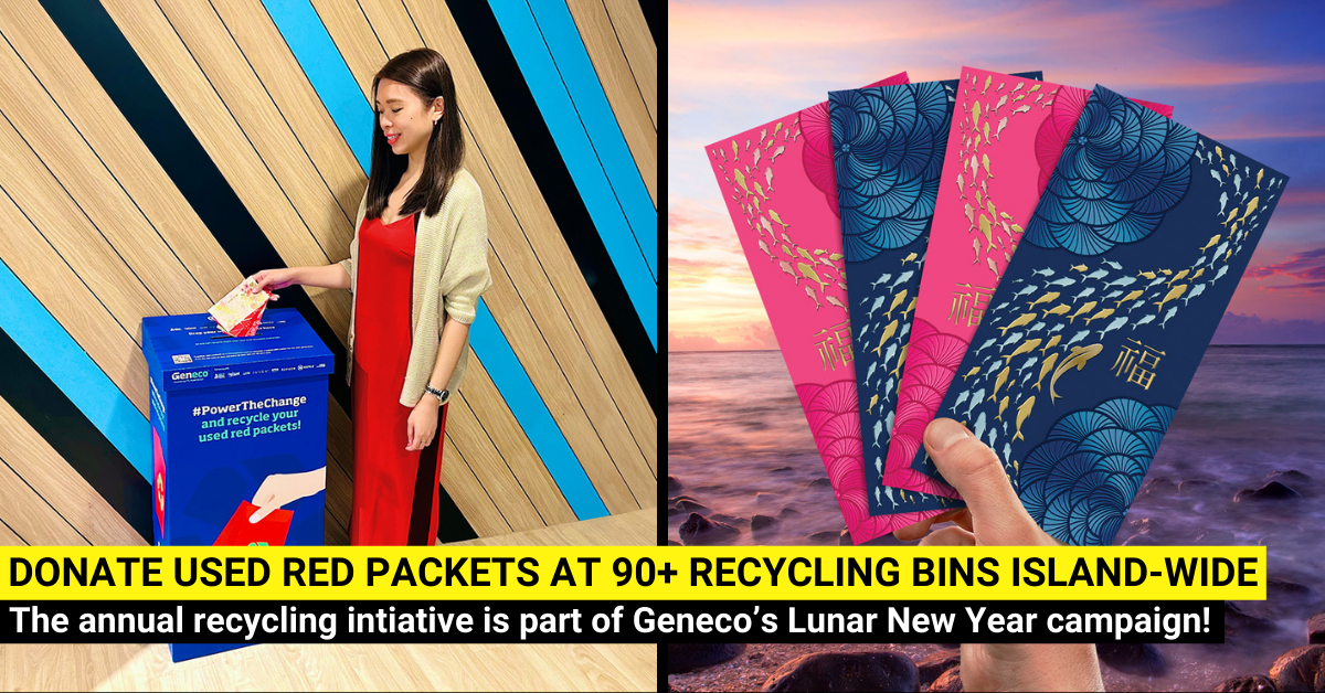 Recuclying Packets Recycle Your Used Red Packets at Geneco's Annual Used Red Packet Recyc ...