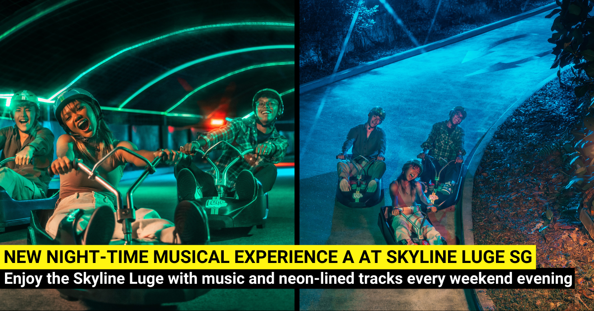 A New Night-Time Musical Extravaganza at Skyline Luge Singapore - Ride The Beat