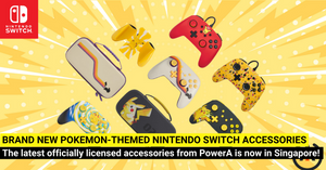 Officially Licensed Pokémon-Themed Nintendo Switch Accessories from PowerA is Now In Singapore!