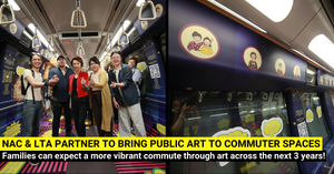 You Will See More Art on Public Transport Places - NAC And LTA Partner To Bring Public Art To Commuter Spaces