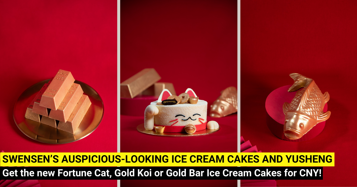 New Fortune Cat Ice Cream Cake from Swensen's To Welcome Chinese New Year