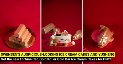 New Fortune Cat Ice Cream Cake from Swensen's To Welcome Chinese New Year