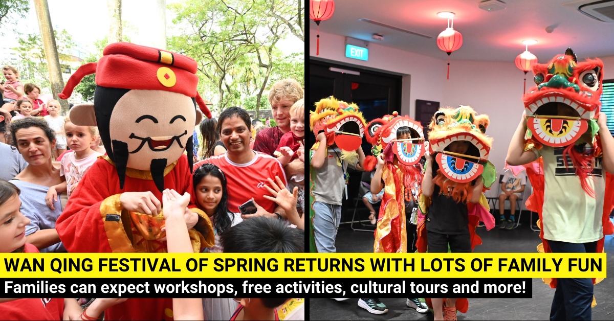 Celebrate the Lunar New Year with Family Fun at the Wan Qing Festival of Spring 2024