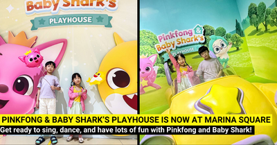 The World of Pinkfong and Baby Shark's Playhouse at Let's Play Marina Square