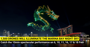 Embrace the Year of the Dragon with a Spectacular Drone Show at Marina Bay