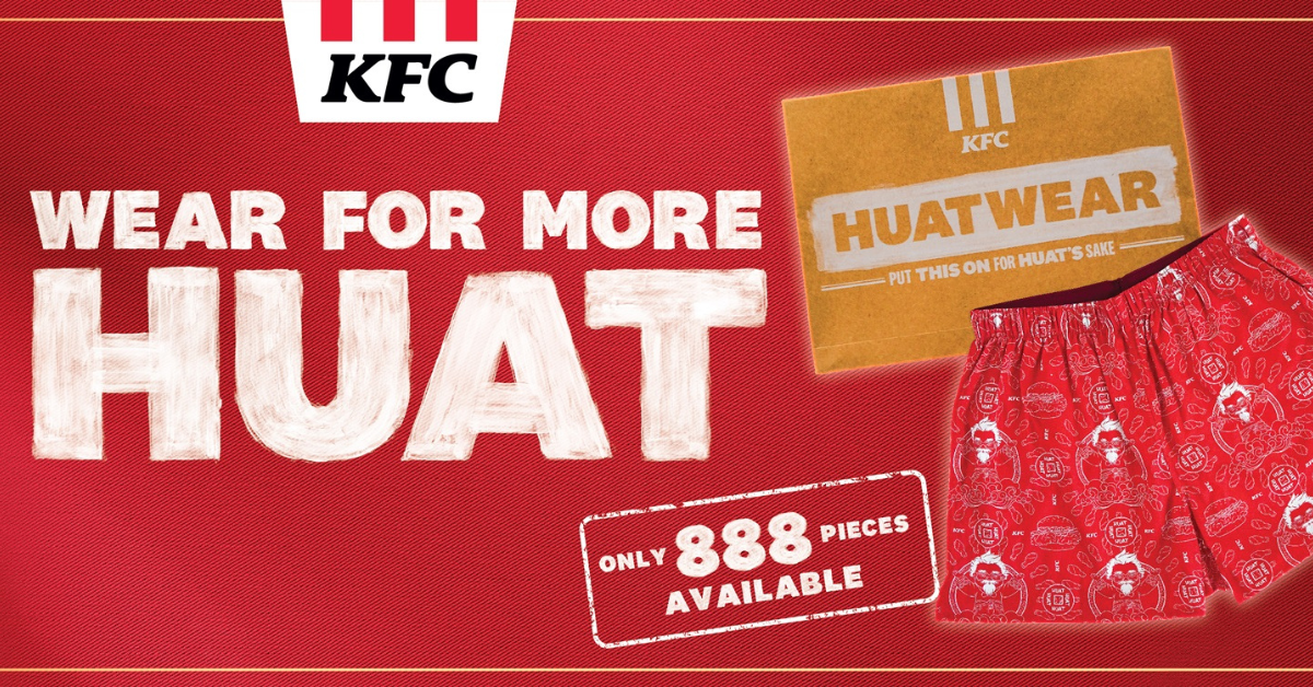 Huat in Style with KFC's Limited Edition HuatWear Shorts