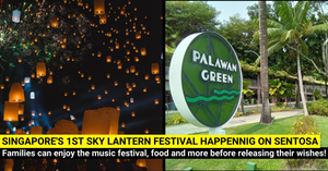 Singapore's 1st Sky Lantern Festival Happening on 21 Feb 2024 at Sentosa