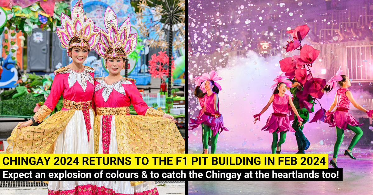 Chingay 2024 Returns to the F1 Pit Building with Community Events For Families Too!