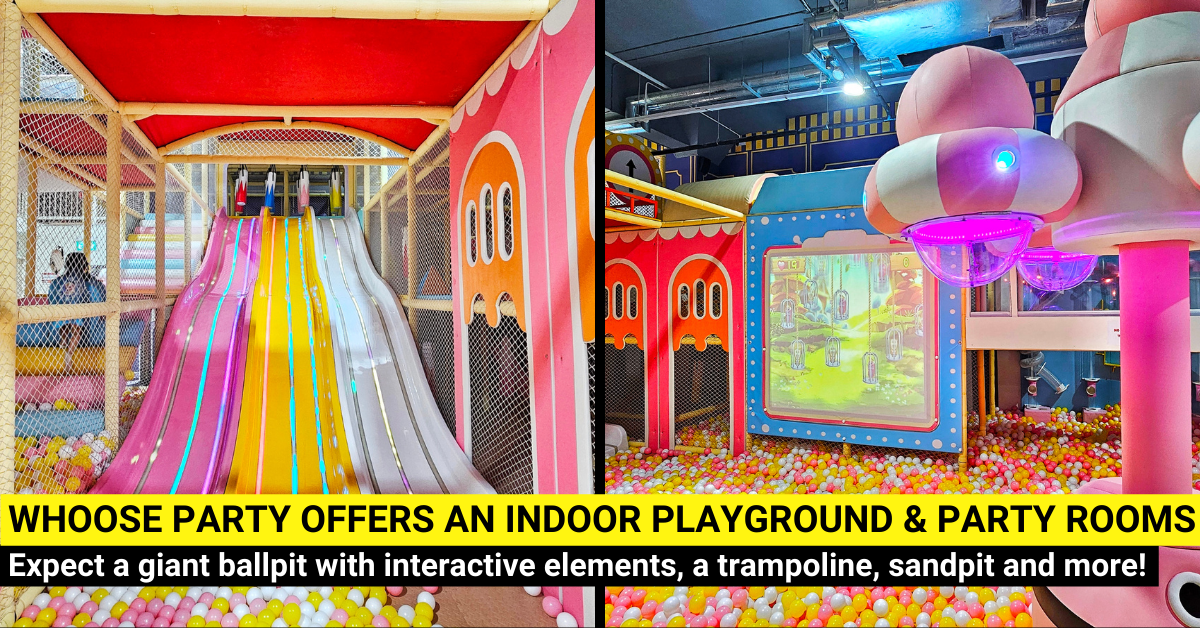 Whoose Party Indoor Playground - Play Venue with Party Rooms Near Tai Seng MRT