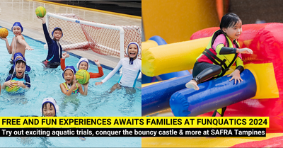 Dive into FUNquatics 2024 – Enjoy A Splash of Family Fun at SAFRA Tampines!