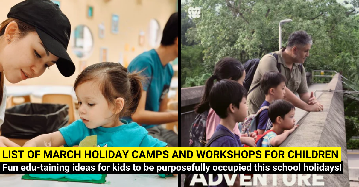 March School Holiday 2024: 19 Camps and Workshops for Kids in Singapore
