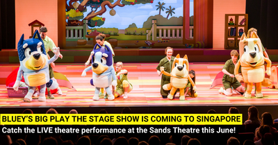 Bluey is Coming to Singapore -  Bluey’s Big Play The Stage Show at Sands Theatre, Marina Bay Sands