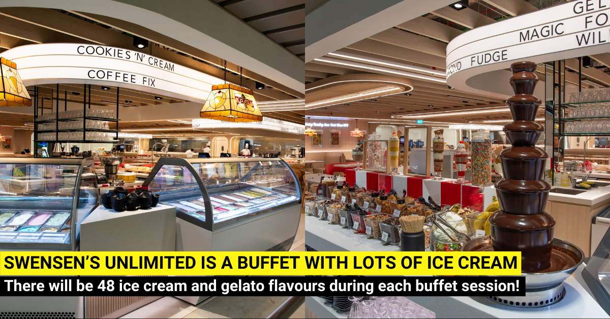 Swensen's Unlimited - International Buffet with 48 Rotating Ice Cream Flavours, a Diverse Array of Halal Dishes and More