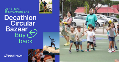 Free Sports Activities, Buy Back Services and More at Decathlon's Circular Bazaar