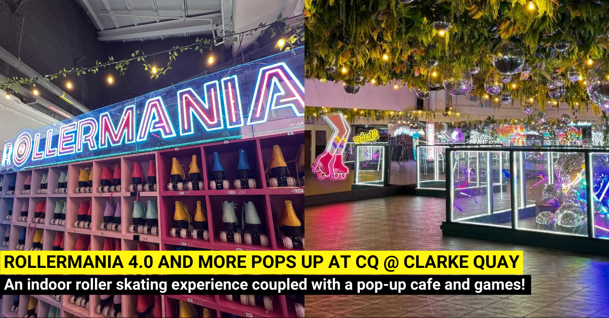 Roller Skate, Nostalgic White Rabbit Desserts and Games at The Xperience