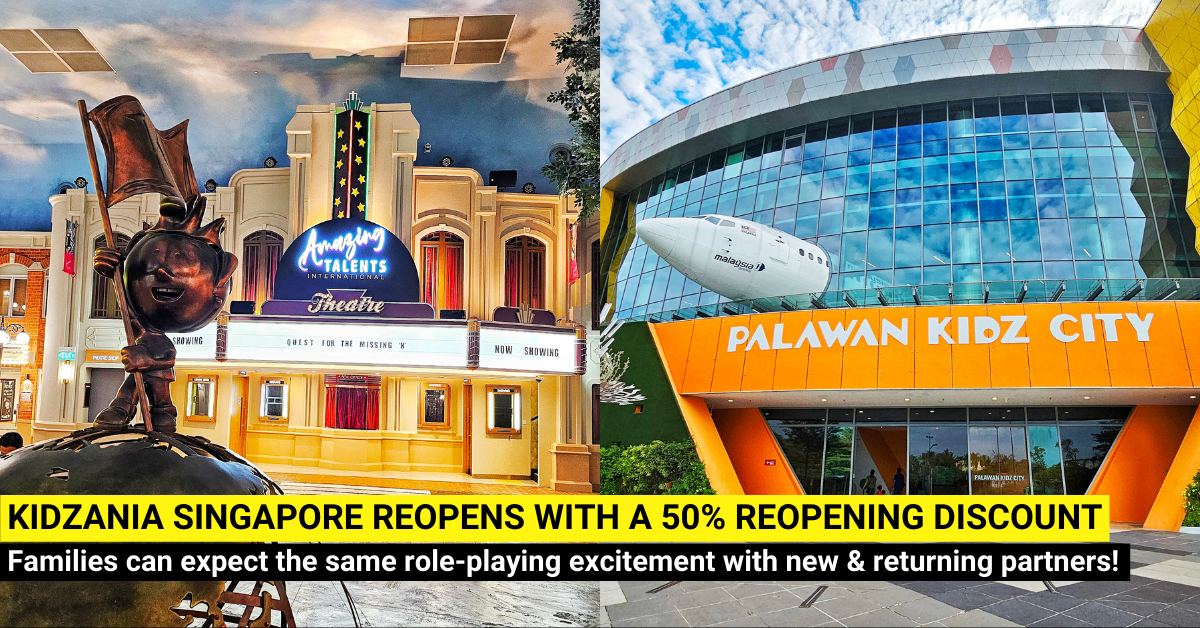 50% Off Reopening - KidZania Singapore - Where Kids Learn Through Role-Playing