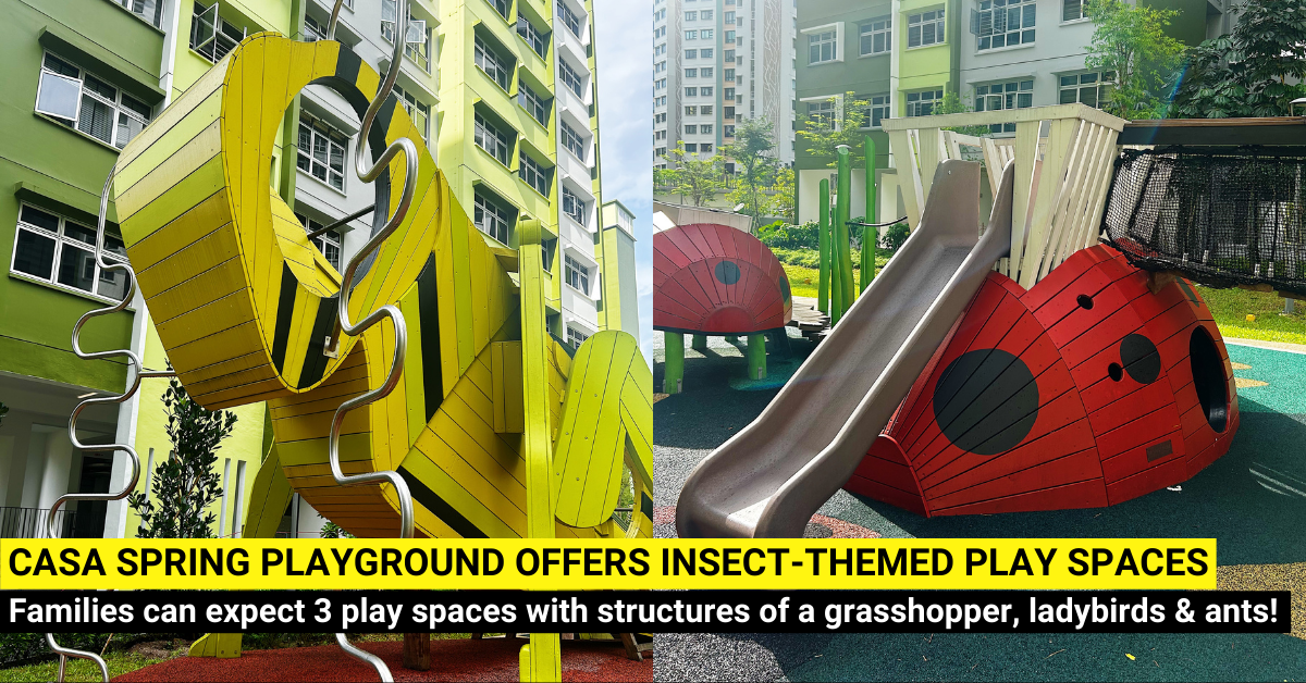 Be Surrounded by Giant Bugs at the New Casa Spring Playground