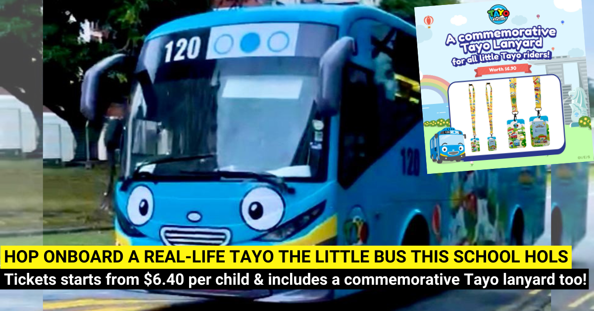 Hop Onboard Tayo the Little Bus at Downtown East this June School Holidays!
