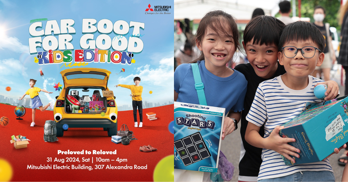 Let Kids Be Boss For A Day At The Car Boot For Good (Kids Edition)