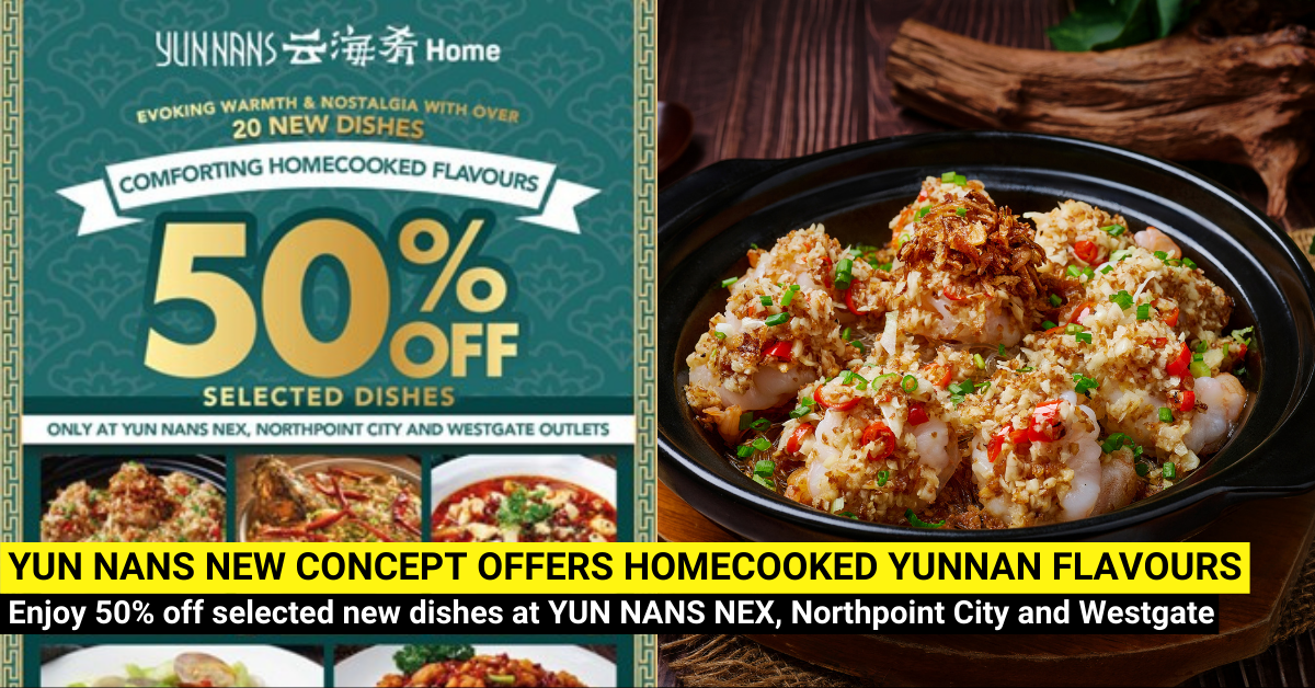 YUN NANS Home brings a taste of authentic Yunnan home-cooking to Singapore