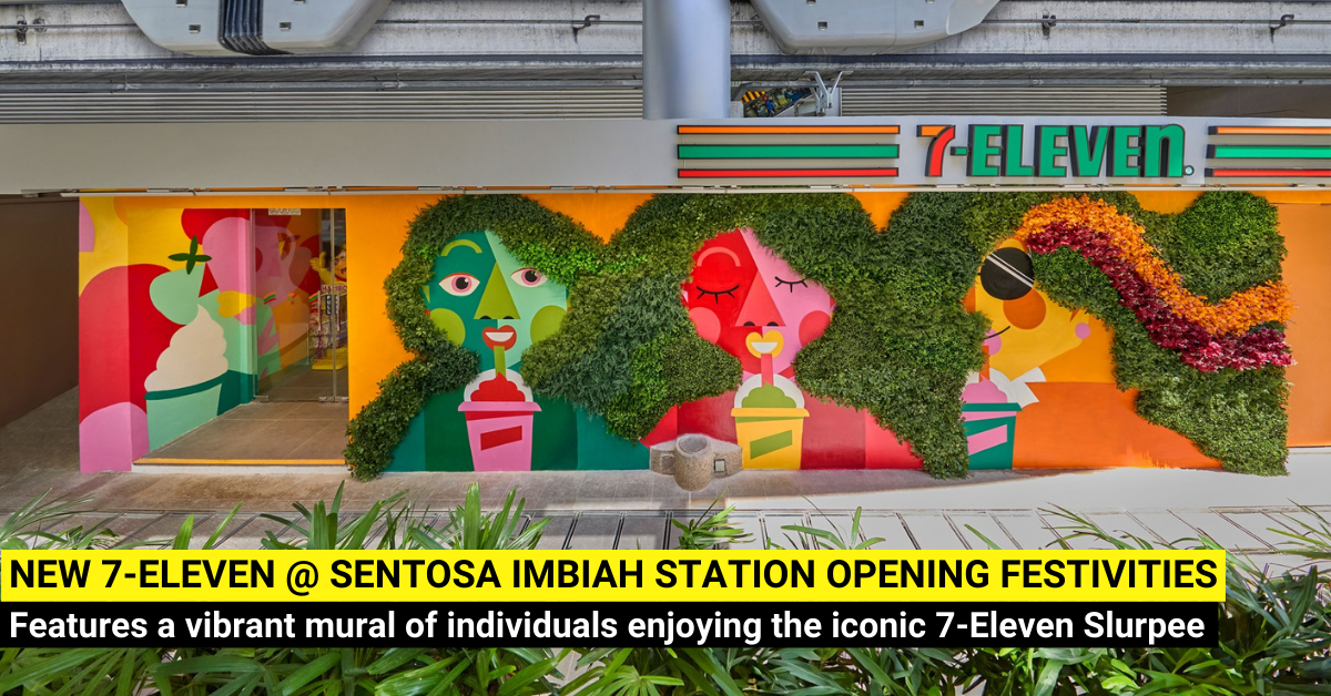 7-Eleven Celebrates Its New Store Opening at Sentosa Sensoryscape with Festivities