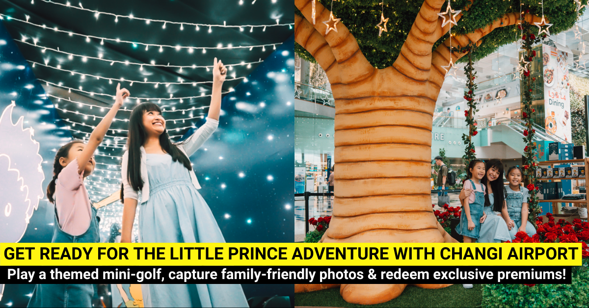 An intergalactic journey with The Little Prince at Changi Airport this June school holidays
