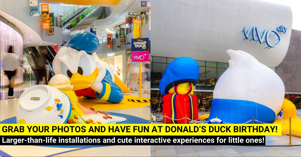 Celebrate Donald Duck's 90th Birthday at VivoCity this School Holidays!