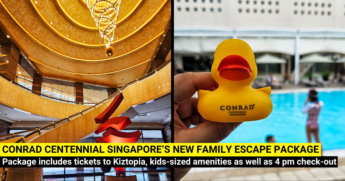 Review: Conrad Centennial Singapore's New Family Escape Package for a City Getaway!