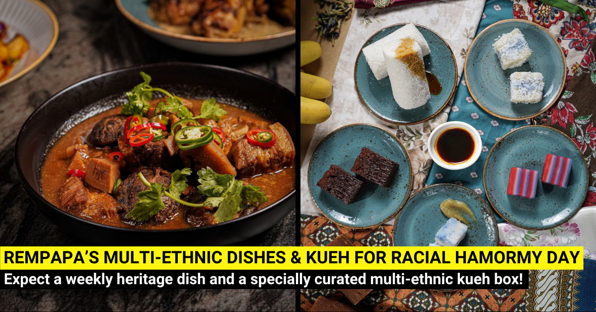 Celebrate Racial Harmony Day with Rempapa from 1 Jul - 4 Aug