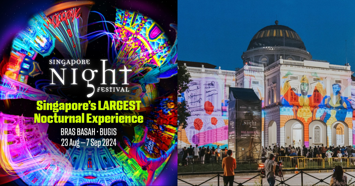 Singapore Night Festival 2024 to Return from 23 Aug to 7 Sep at Bras Basah Bugis Precinct