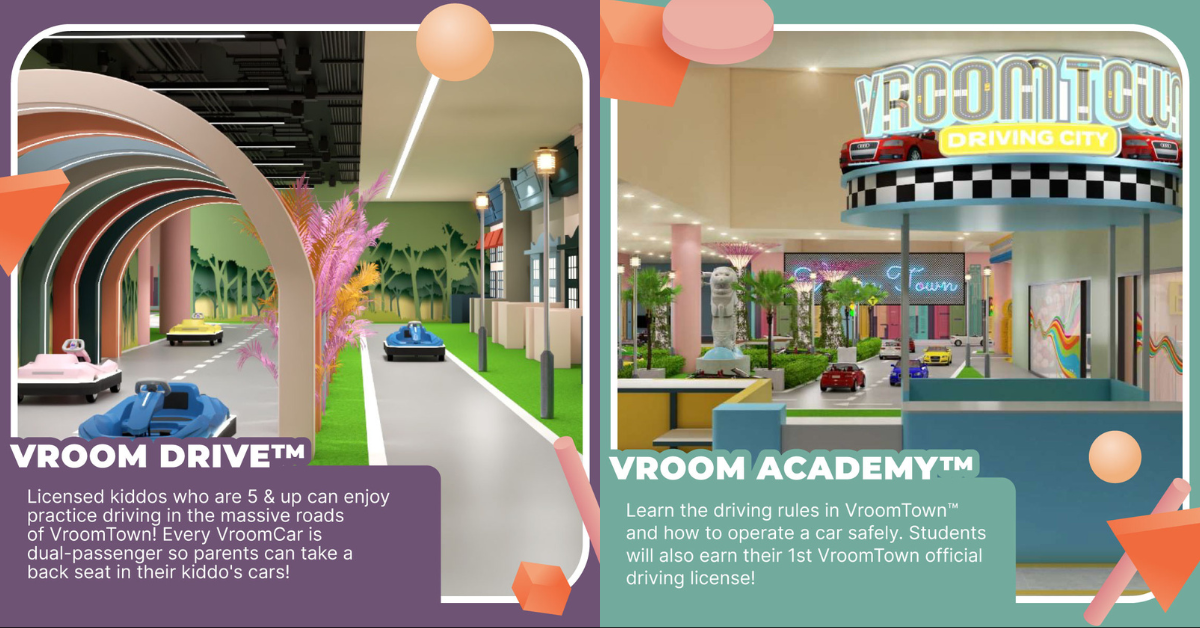 VroomTown Driving City - Where Kids Experience a Simulated City Driving Experience! - BYKidO