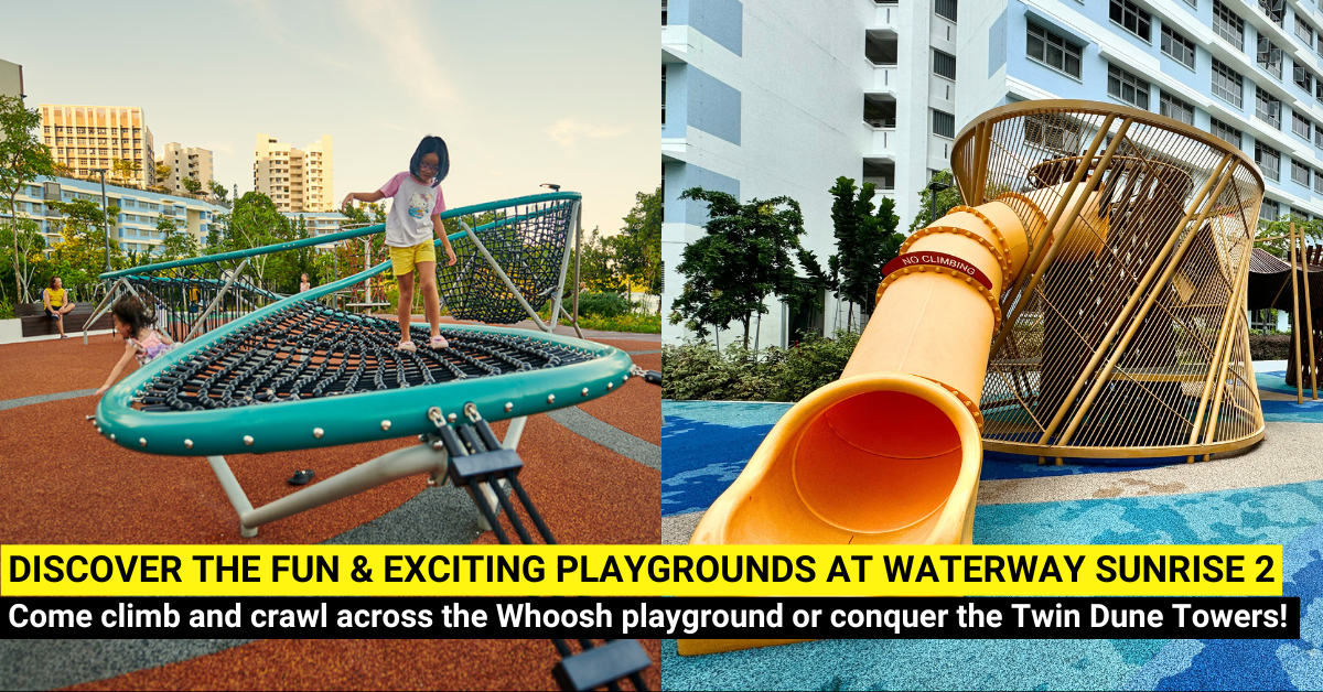 Waterway Sunrise 2 Playgrounds - A Unique Play Experience for Kids at Punggol Dr. - BYKidO