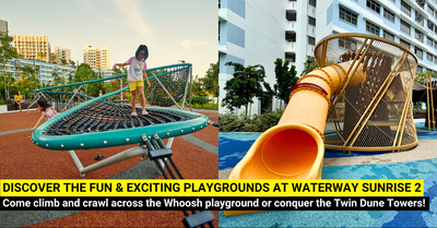 Waterway Sunrise 2 Playgrounds - A Unique Play Experience for Kids at Punggol Dr.