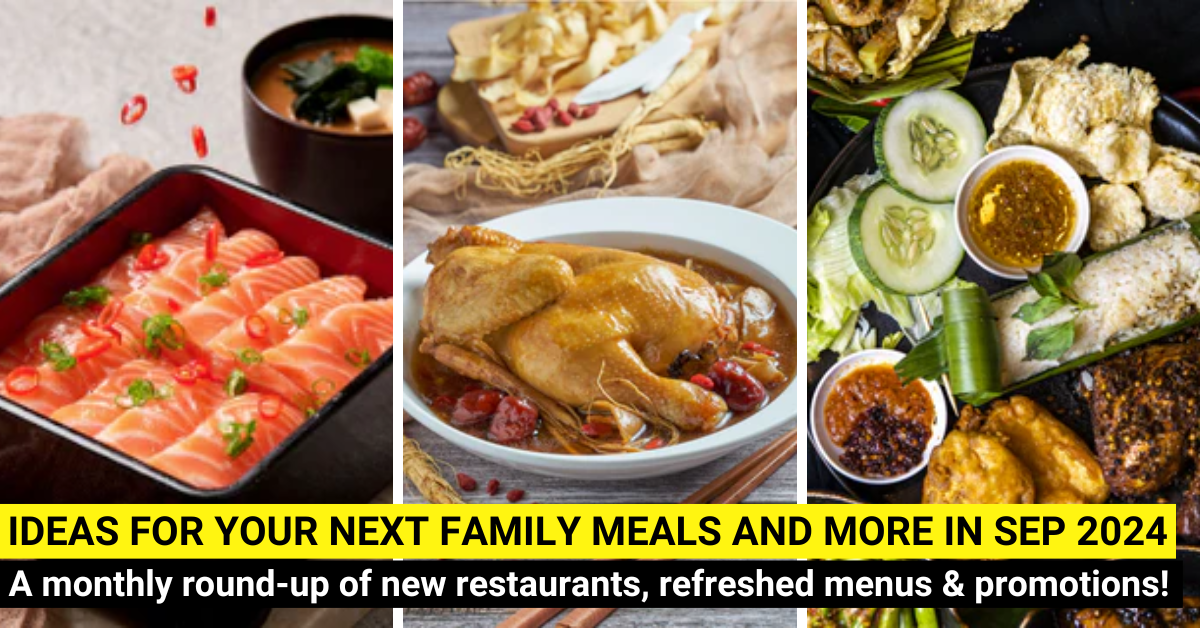 27 Restaurant Promotions and Dining Deals in Singapore This September 2024