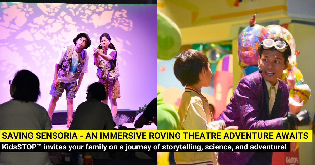 Unmissable Family Fun: Embark on a Roving Theatre Adventure at KidsSTOP™ with Saving Sensoria!