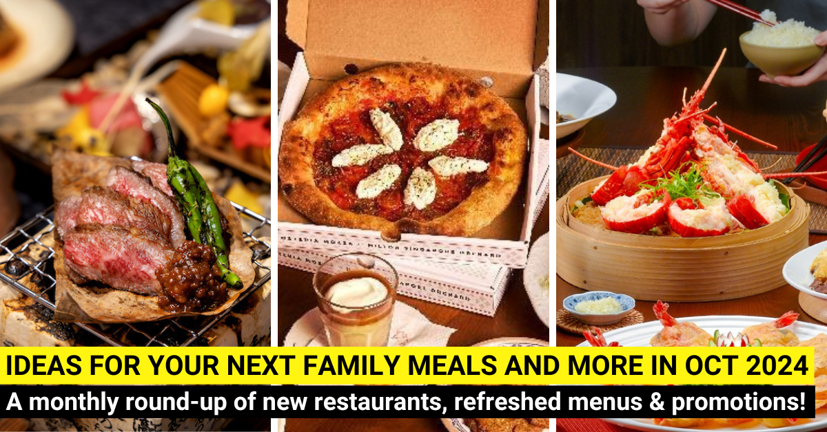 35 Restaurant Promotions and Dining Deals in Singapore This October 2024