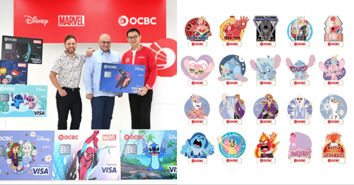 OCBC and Disney Collaborates with Disney-themed Cards and Experiences