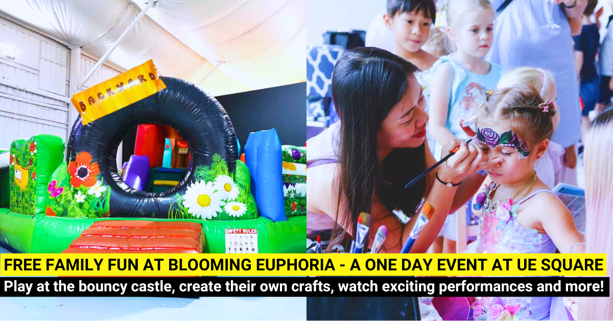 Unveiling UE Square Mall's Fresh New Look with a Free Family Fun Day Out with Bouncy Castle, Performances, Workshops and More!