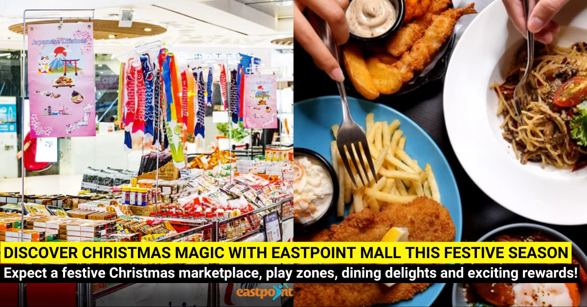 Christmas Magic at Eastpoint Mall with Festive Marketplace and More!