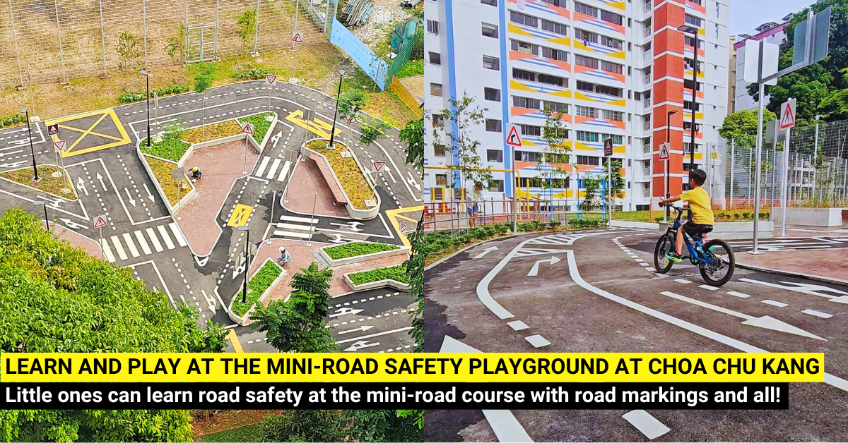 Choa Chu Kang Mini-Road Safety Playground That is Miles of Fun!