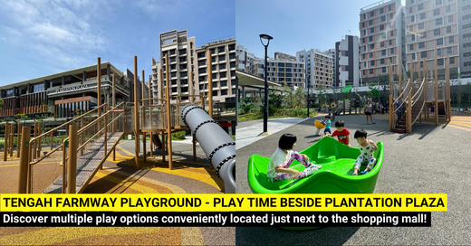 Tengah Farmway Playground at Plantation Plaza: A Free Family Fun Spot