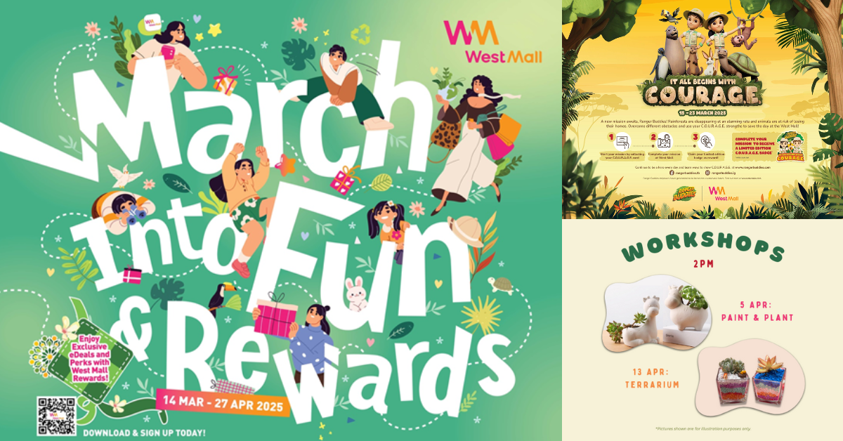 School Holiday Fun & Rewards at West Mall!
